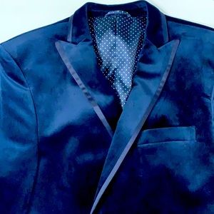 Gorgeous Velvet Navy Jacket 42R